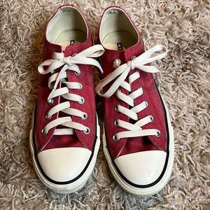 Converse Unisex Red Sneakers